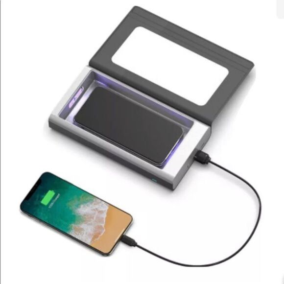 NEW PhoneSoap 3 UV Cell Phone Sanitizer and Dual‎ Universal Cell Phone C… - Picture 1 of 3